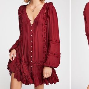 We the Free Snow Angel Mini Dress & Slip NEW Small